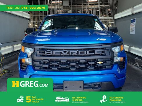 Used 2022 Chevrolet Silverado 1500 Custom RWD image 1