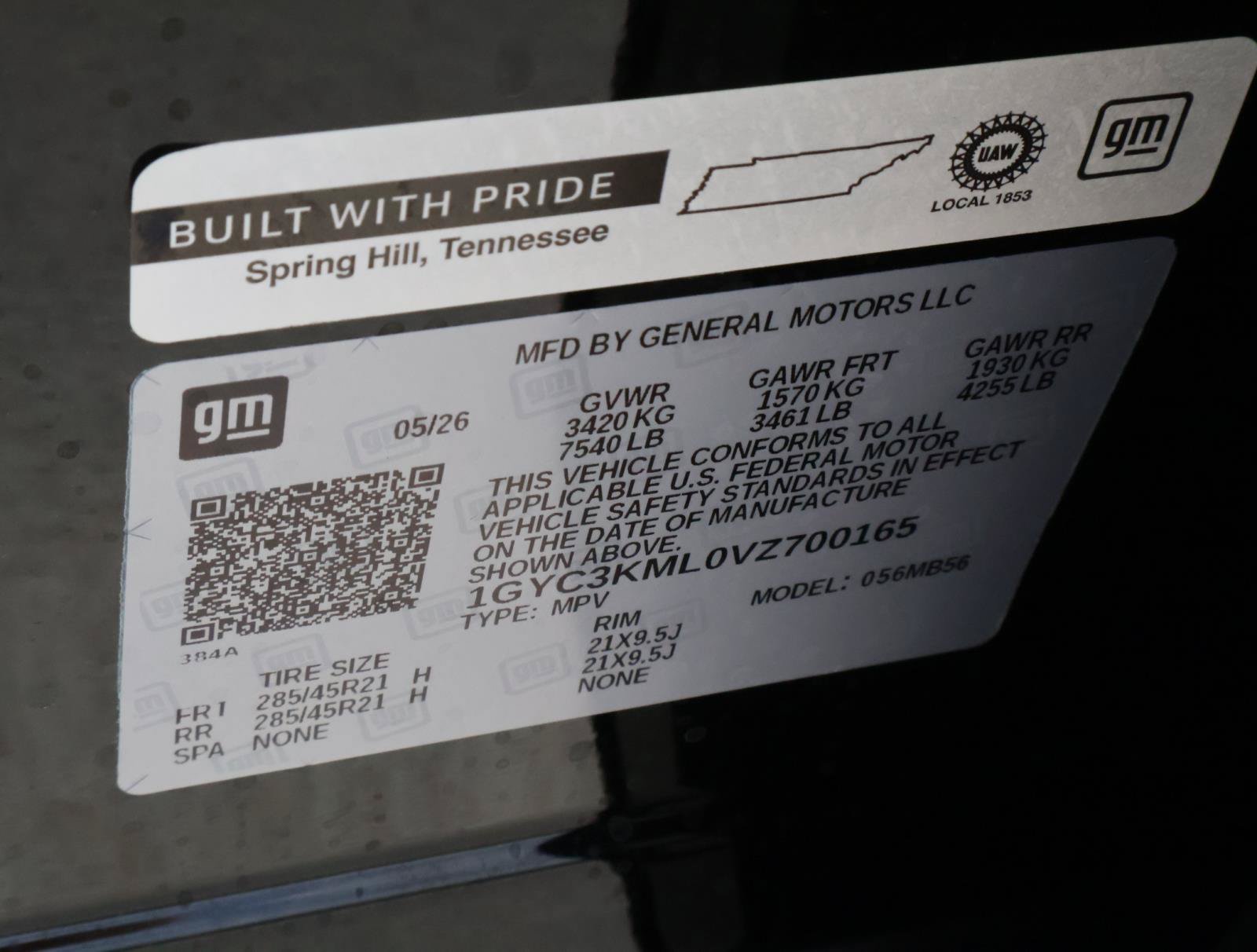 Certified 2027 Cadillac Vistiq Luxury w/ LPO, Floor Liner Package AWD/4WD image 29