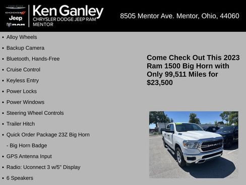 Used 2023 RAM 1500 Big Horn AWD/4WD image 5