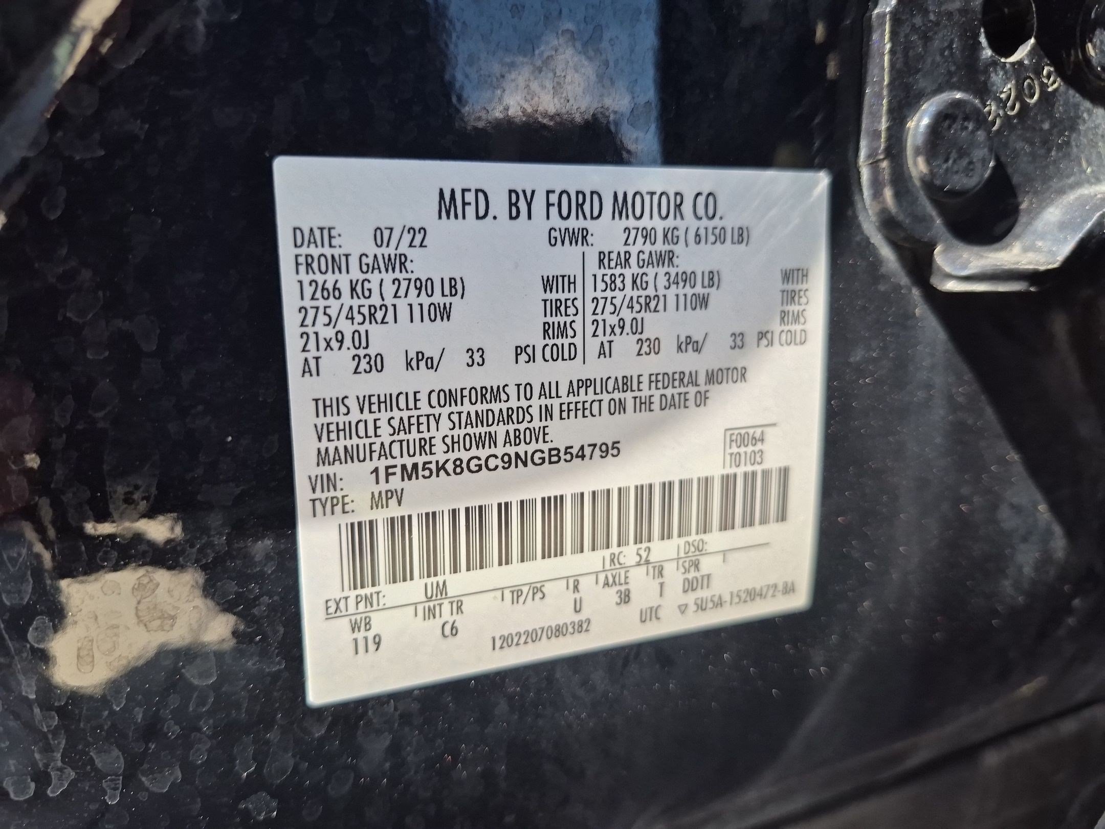 Used 2022 Ford Explorer ST w/ Equipment Group 401A AWD/4WD image 34