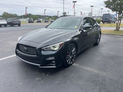 Used 2024 INFINITI Q50 Red Sport 400 w/ Black Opal Edition