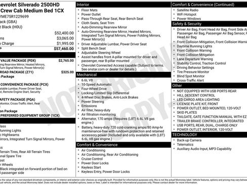 Used 2024 Chevrolet Silverado 2500 Custom w/ Custom Value Package AWD/4WD image 5