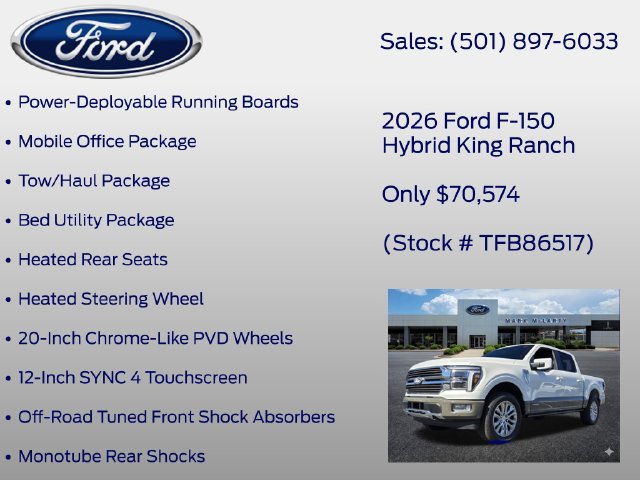 New 2026 Ford F150 King Ranch w/ Equipment Group 601A High AWD/4WD image 12