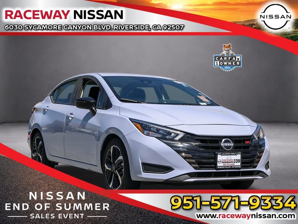 Used 2025 Nissan Versa SR w/ Trunk Package FWD image 1