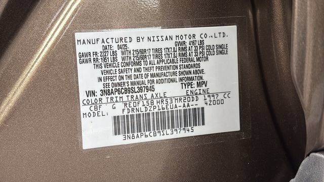 Used 2025 Nissan Kicks SV AWD/4WD image 28