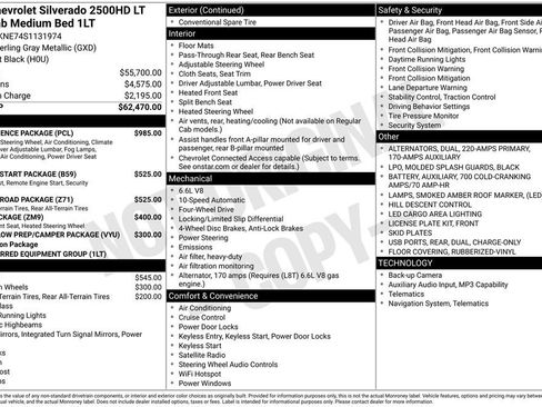 Certified 2025 Chevrolet Silverado 2500 LT w/ Convenience Package AWD/4WD image 5