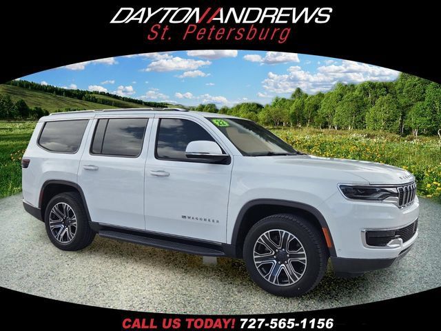Certified 2022 Jeep Wagoneer Series III w/ Flexible Seating Group RWD image 1