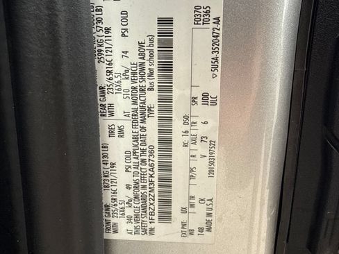 Used 2015 Ford Transit 350 XLT RWD image 27