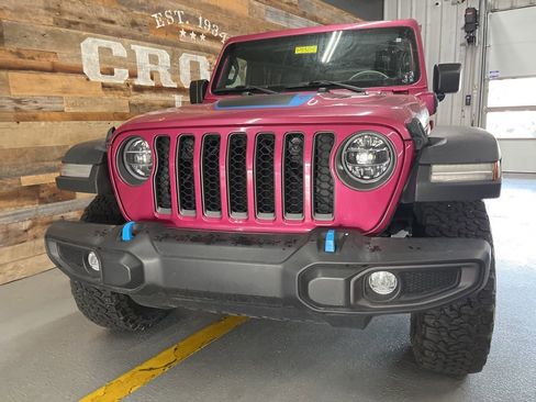 Used 2022 Jeep Wrangler Unlimited Rubicon 4xe w/ Cold Weather Group image 7