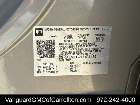 New 2026 GMC Terrain Elevation w/ Technology Package II FWD image 34