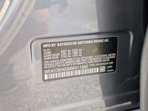 Used 2021 BMW 530i w/ Premium Package RWD image 34