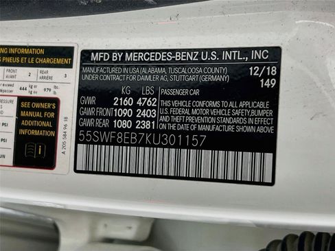 Used 2019 Mercedes-Benz C 300 4MATIC Sedan image 31