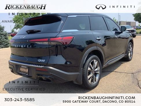 Certified 2023 INFINITI QX60 Luxe w/ Vision Package AWD/4WD image 3