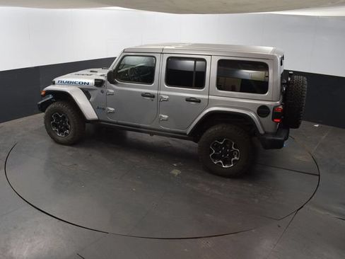 Used 2021 Jeep Wrangler Unlimited Rubicon 4xe w/ Steel Bumper Group AWD/4WD image 24