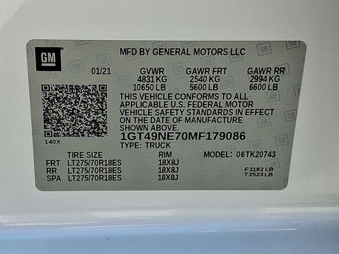 Used 2021 GMC Sierra 2500 SLT w/ SLT Premium Package image 27