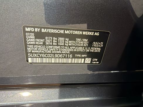 Used 2020 BMW X6 xDrive40i w/ Executive Package AWD/4WD image 12