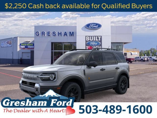 New 2026 Ford Bronco Sport Badlands w/ Badlands Tech Package AWD/4WD 360° Tour