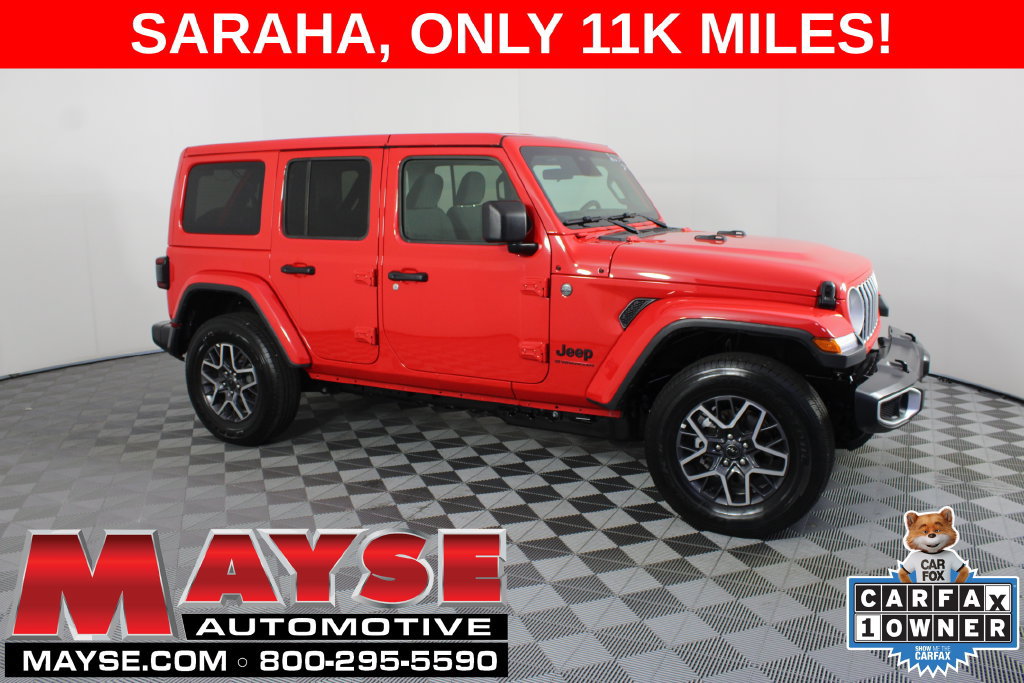 Used 2026 Jeep Wrangler Unlimited Sahara AWD/4WD image 1