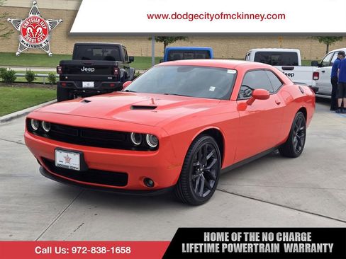 Used 2023 Dodge Challenger SXT w/ Blacktop Package RWD image 1