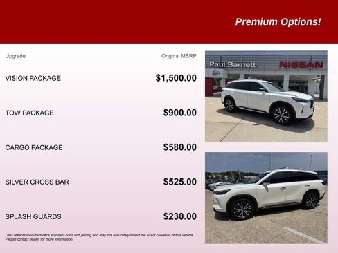 Used 2023 INFINITI QX60 Sensory w/ Vision Package AWD/4WD image 9