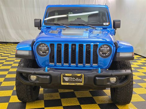 Used 2021 Jeep Wrangler Unlimited Rubicon 4xe w/ Steel Bumper Group image 8