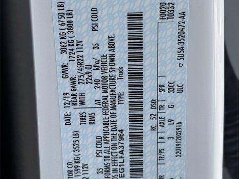 Used 2020 Ford F150 Limited w/ Trailer Tow Package image 30