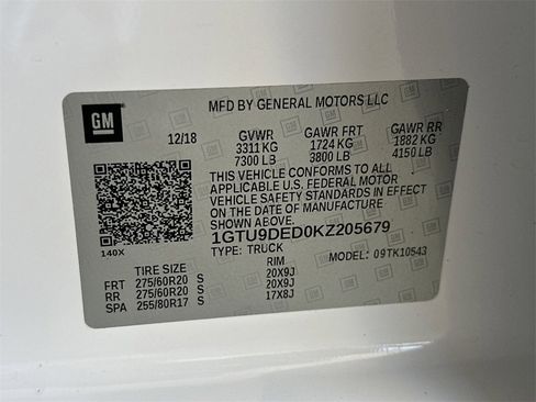 Used 2019 GMC Sierra 1500 SLT w/ SLT Premium Plus Package image 41