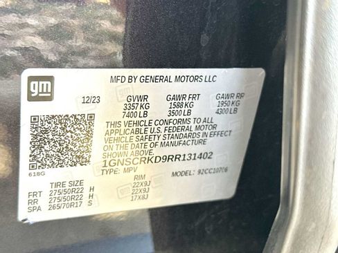 Used 2024 Chevrolet Tahoe RST w/ Luxury Package RWD image 22