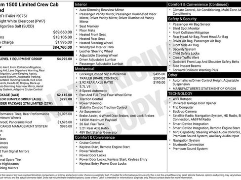 Used 2024 RAM 1500 Limited AWD/4WD image 26