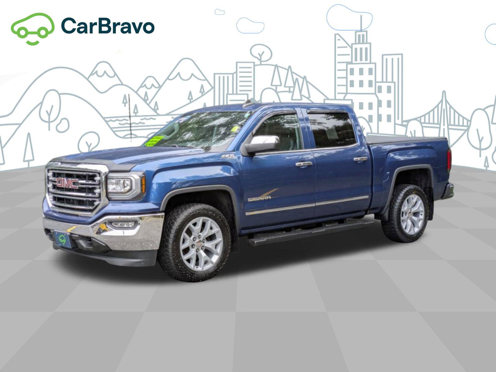 Certified 2018 GMC Sierra 1500 SLT w/ SLT Premium Package AWD/4WD image 1