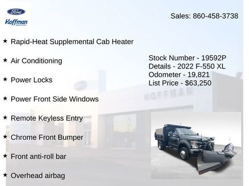 Used 2022 Ford F550 4x4 Regular Cab Super Duty image 15