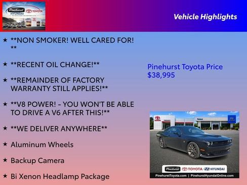 Used 2022 Dodge Challenger R/T Scat Pack RWD image 28