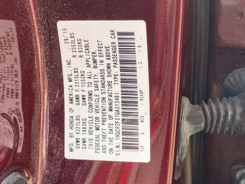 Used 2016 Honda Accord Sport image 33