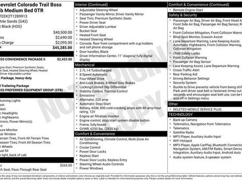 New 2026 Chevrolet Colorado Trail Boss AWD/4WD image 4