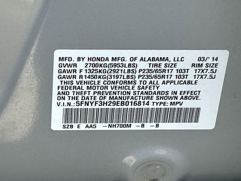 Used 2014 Honda Pilot LX image 34