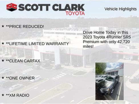 Used 2023 Toyota 4Runner SR5 Premium w/ Moonroof Package AWD/4WD image 13