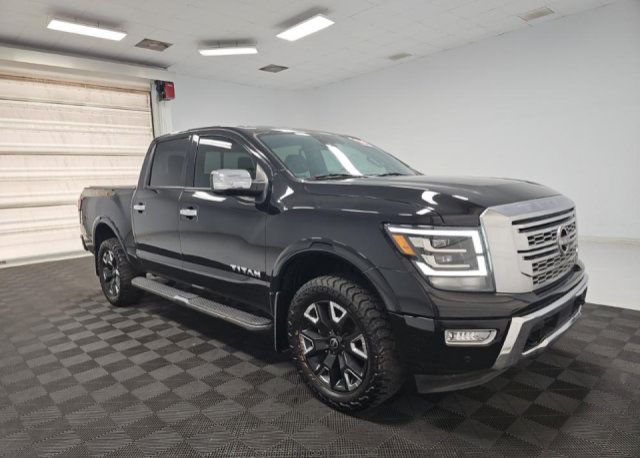 Used 2023 Nissan Titan Platinum Reserve w/ Off Road Protection Package AWD/4WD image 3