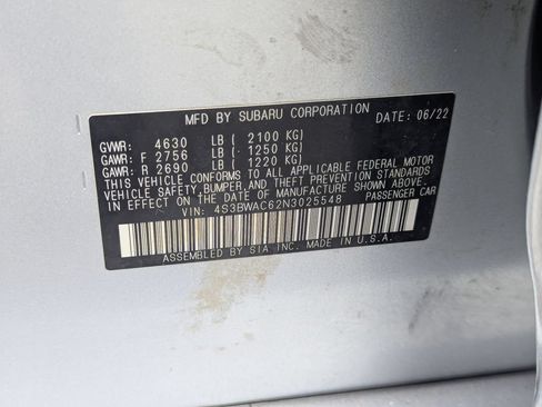 Used 2022 Subaru Legacy Premium AWD/4WD image 35