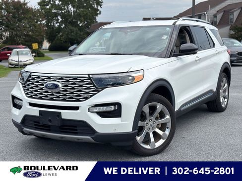 Used 2020 Ford Explorer Platinum w/ Premium Technology Package AWD/4WD image 1