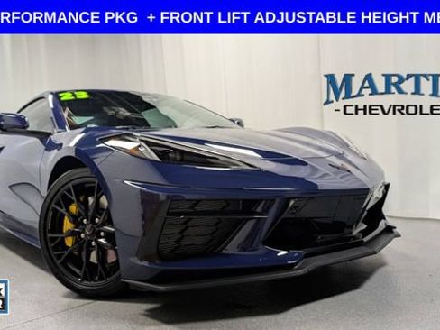 Certified 2025 Chevrolet Corvette Stingray Premium Cpe w/ Z51 Performance Package RWD image 1