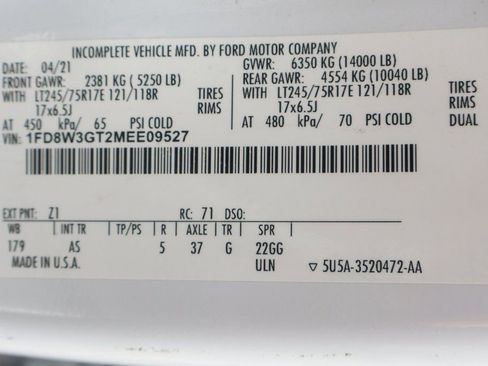 Used 2021 Ford F350 XL w/ Power Equipment Group RWD image 52