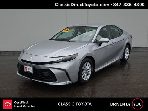 Certified 2025 Toyota Camry LE FWD image 1