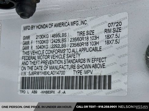 Used 2020 Honda CR-V EX-L image 32