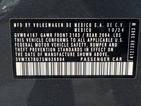 Used 2025 Volkswagen Jetta SE FWD image 27