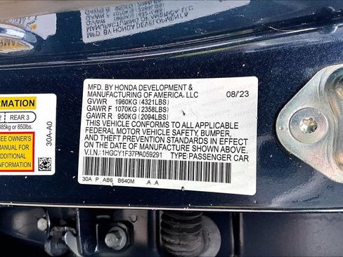 Used 2023 Honda Accord EX image 39