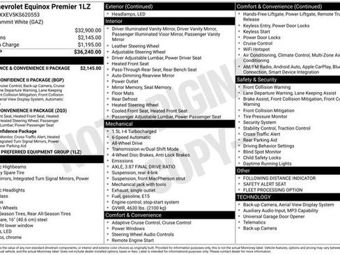 Used 2019 Chevrolet Equinox Premier AWD/4WD image 30