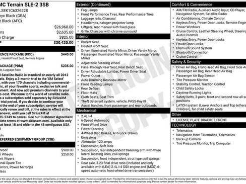 Used 2012 GMC Terrain SLE w/ Convenience Package image 2