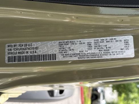 New 2026 Jeep Wrangler Unlimited Sport AWD/4WD image 29