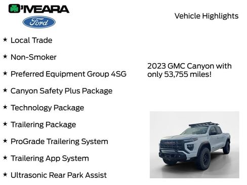 Used 2023 GMC Canyon AT4 w/ Technology Package image 8