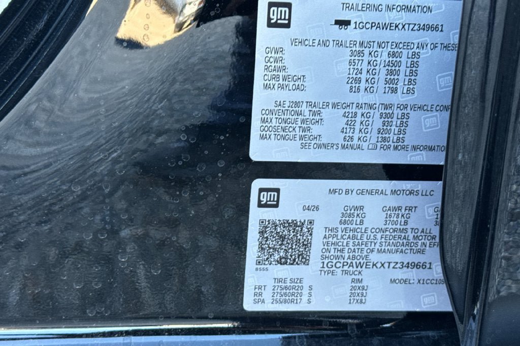 New 2026 Chevrolet Silverado 1500 RST w/ RST Select Package RWD image 28
